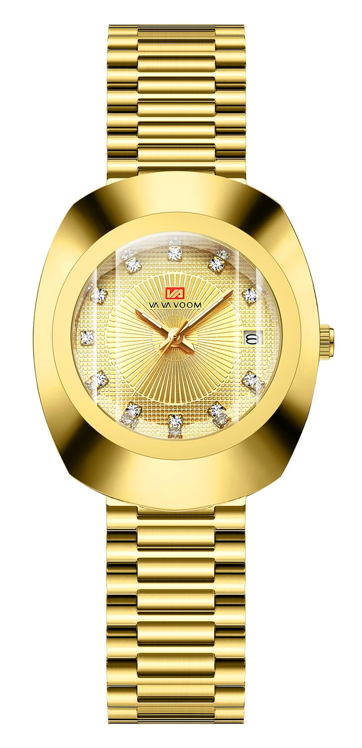 BESTKANG Valentines Couple Watches Oval Unisex Style Waterproof - Product Imagery