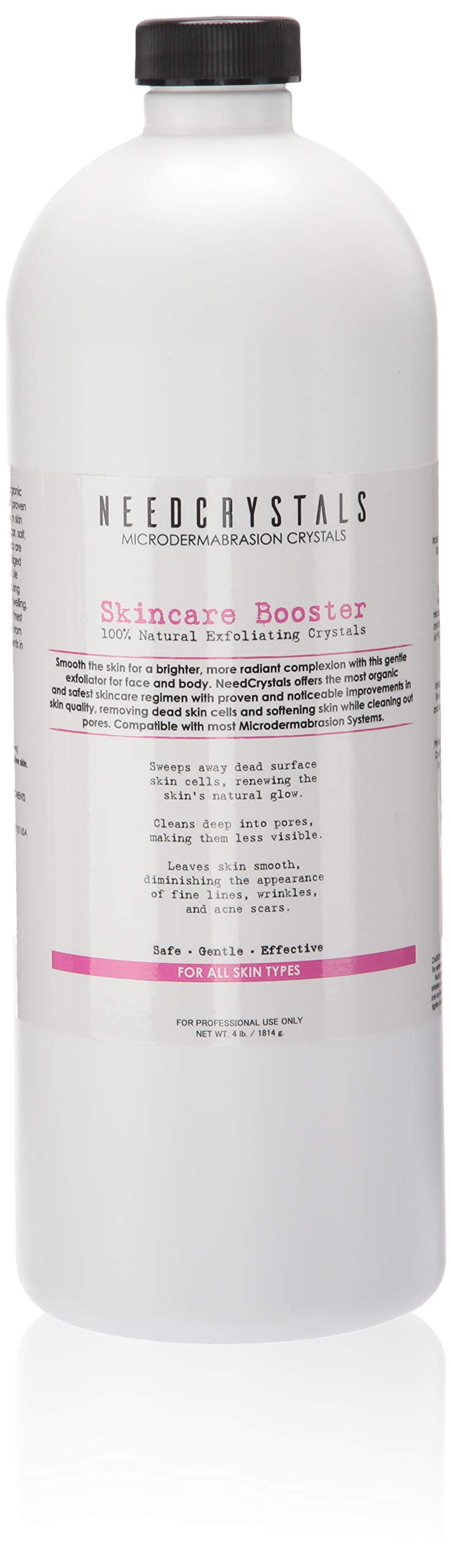 Microdermabrasion Crystals for Machines, All-Natural Facial - NeedCrystals