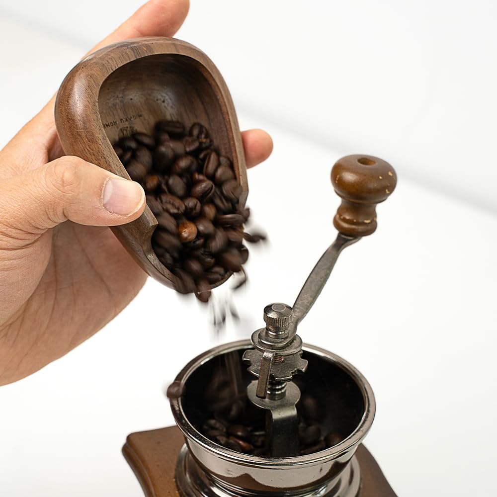 MIGAKU HOME Coffee Bean Dosing Cup & RDT Spray Bottle Set - Walnu - MIGAKU HOME Official Product View 8