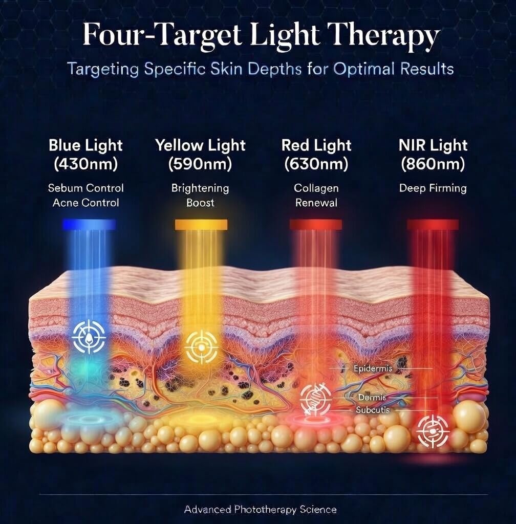 FDA Cleared LED Light Therapy Mask for Face - Super Supply Bros Official Imagery - 5