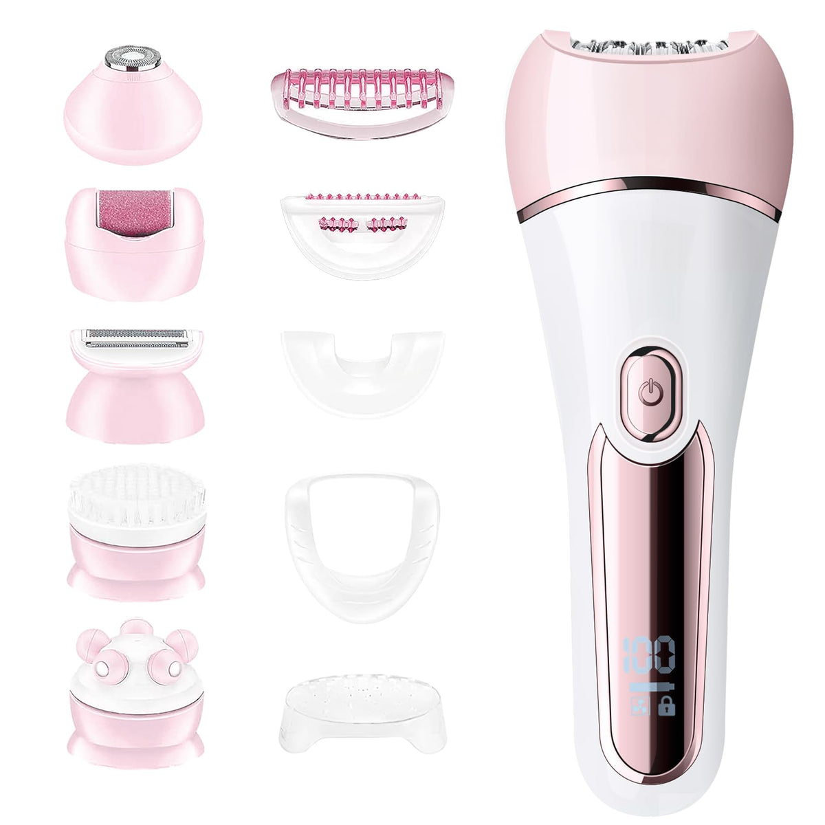 Epilator for Women 6 in 1 Hair Removal Epilator Shaver Face - LIHOBI Official Imagery - 7