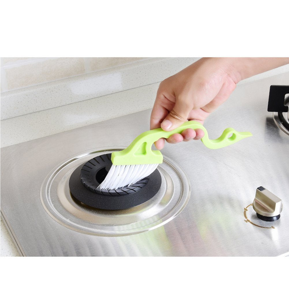 Rienar 2pcs Hand-held Groove Gap Cleaning Tools Door Window Track Kitc - View 2