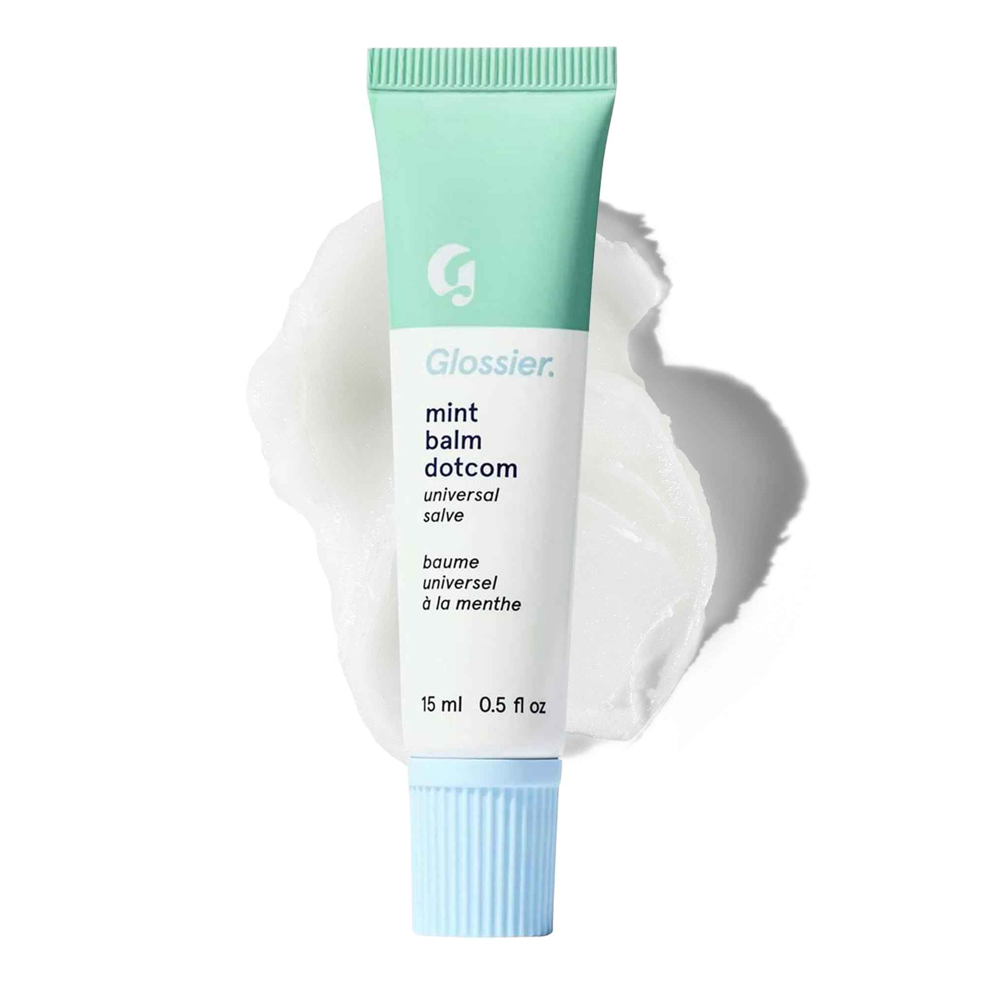 Glossier Balm Dotcom Lip Balm & Universal Salve, Mint, Untinted - Glossier Official Product View 2