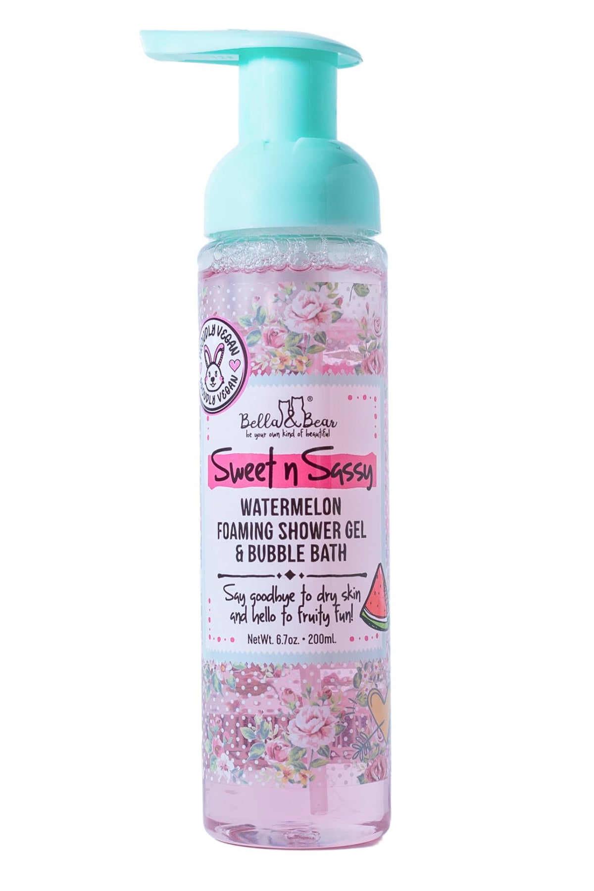 Sweet Sassy Foaming Shower Gel Bubble Bath Full and Mini - Bella and Bear Official Imagery - 3