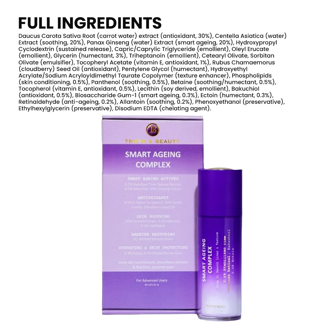 Beginner s Smart Aging Complex with 0 03 Retinal 0 5 - TRUTH & BEAUTY Official Imagery - 3