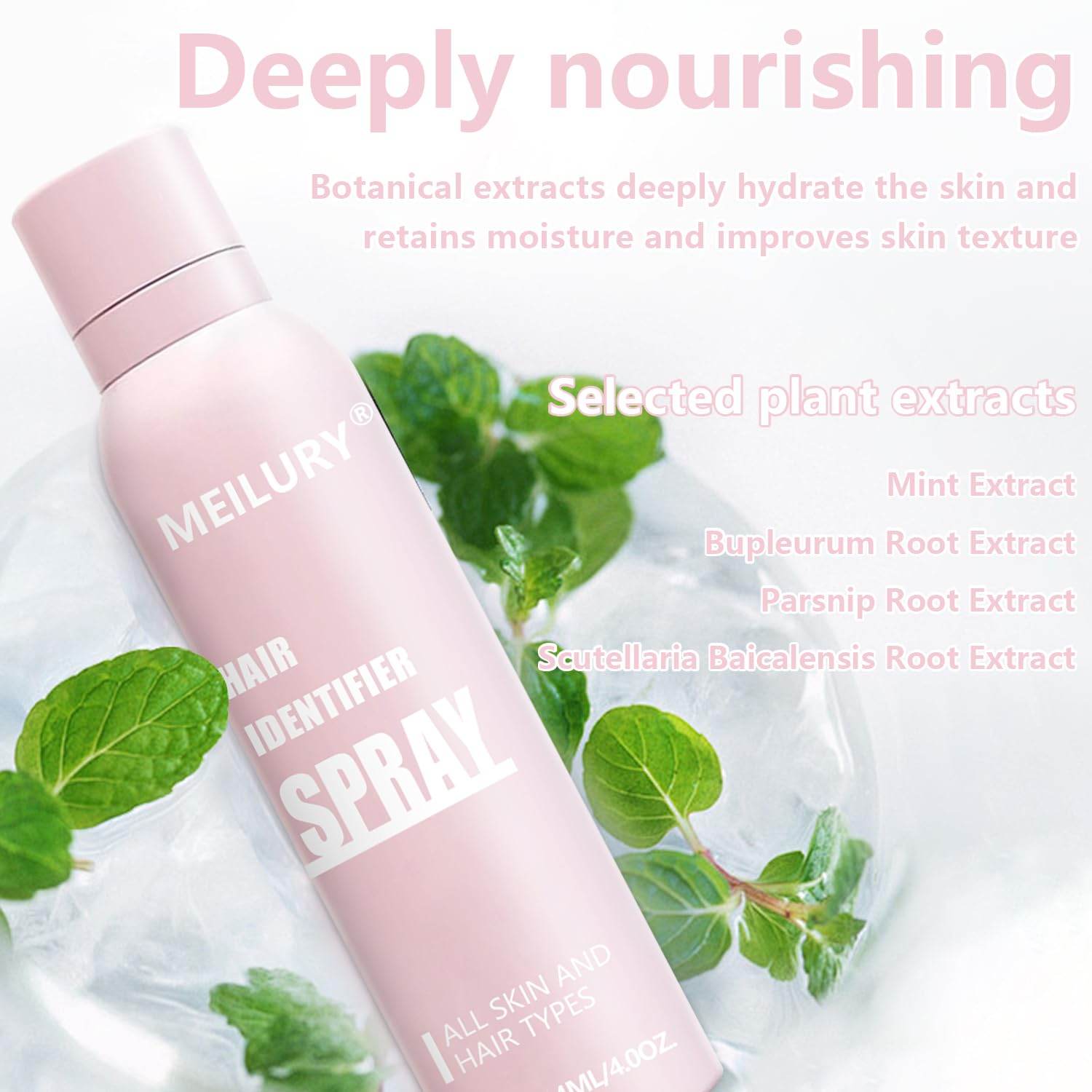Meilury Hair Identifier Spray for Face Shaving for Women,Dermaplaning - View 7