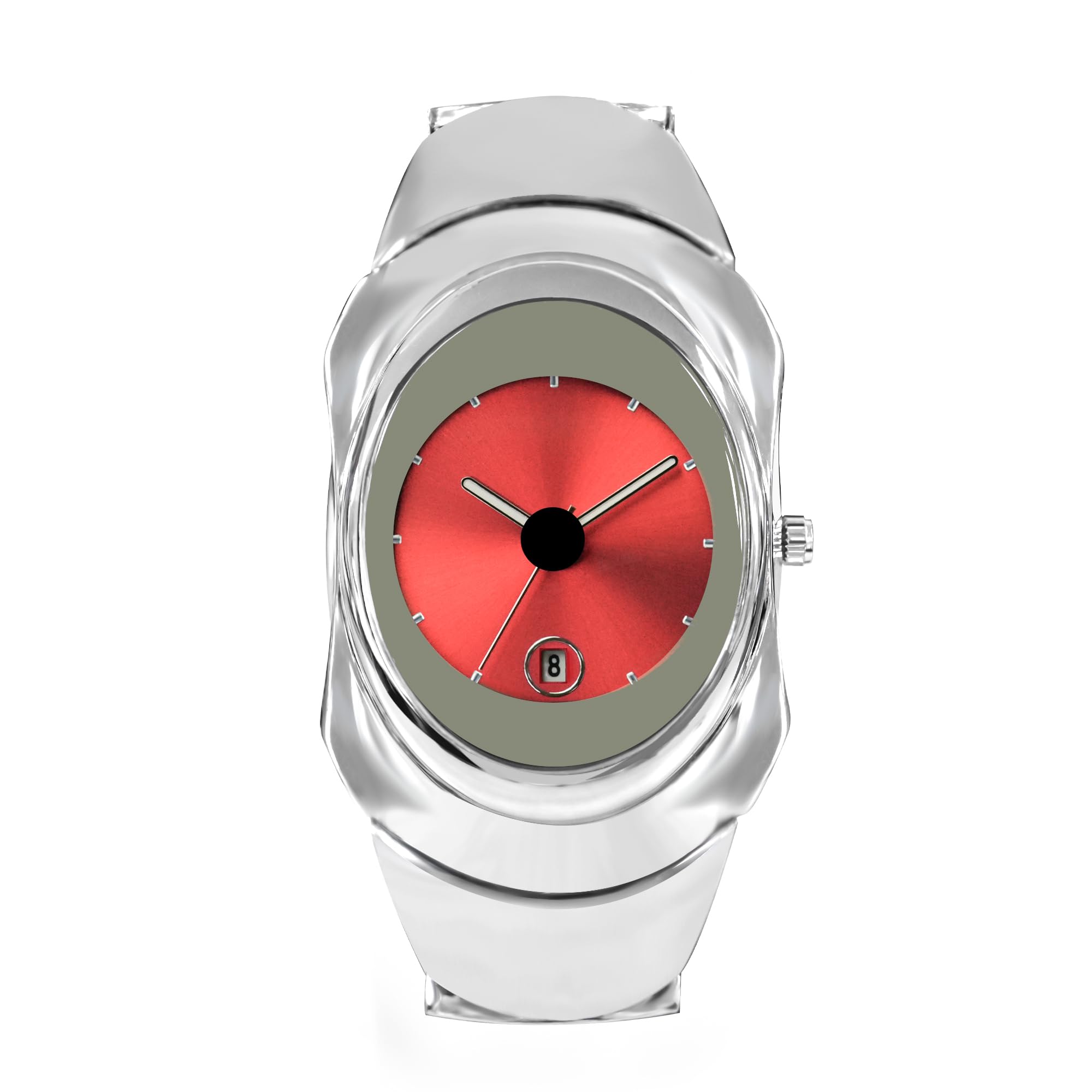 BARAMON Futuristic Quartz Watch for Men, Stylish Design - Product Imagery