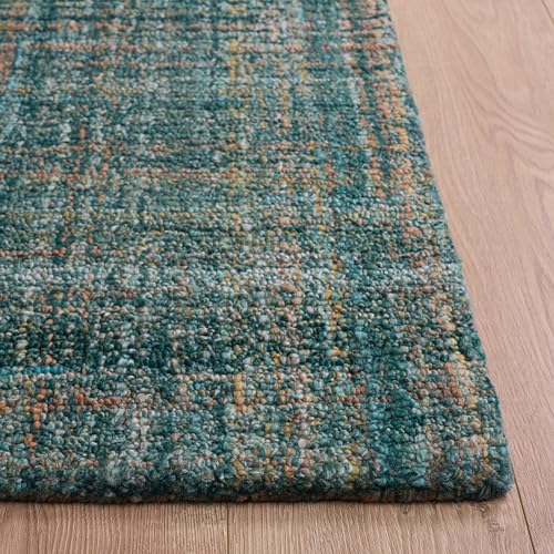 SAFAVIEH Area Rug 4x6 - Abstract Collection - Aqua & Green, - Product Imagery