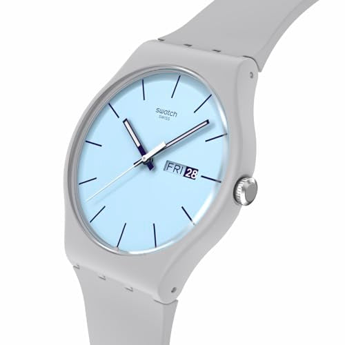 Swatch New Gent Biosourced Unisex Watch Casual Polymer Grey - Product Imagery