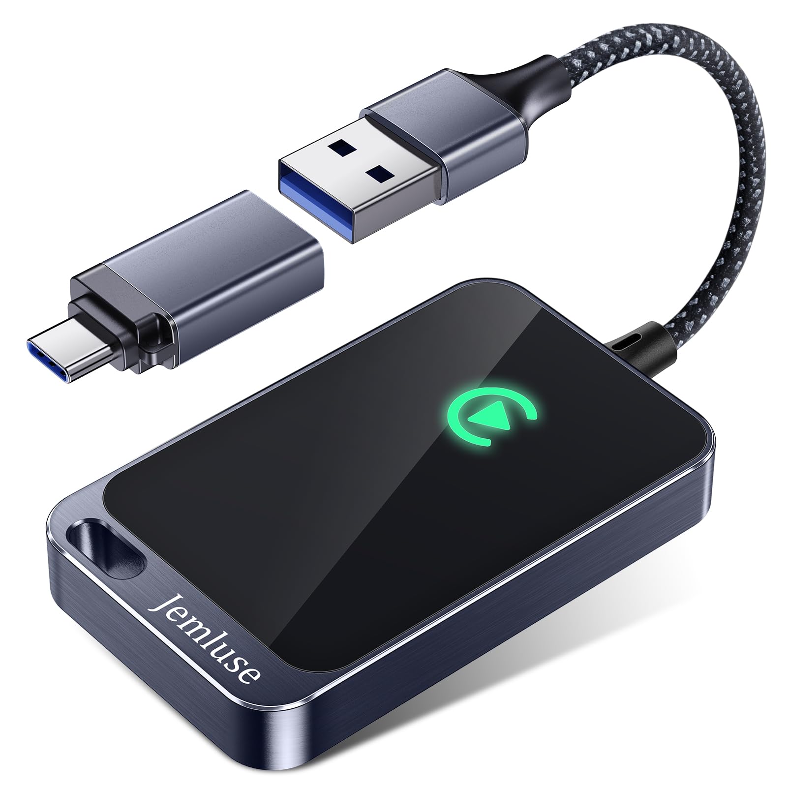 Jemluse Wireless CarPlay Adapter for Apple iPhone - Multi-User Se - Jemluse Official Product View 1