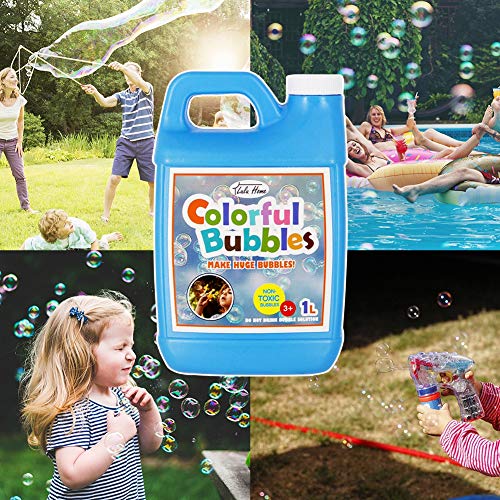 Lulu Home 33.8 OZ/1 L Concentrated Bubble Solution, Refill for - Product Imagery