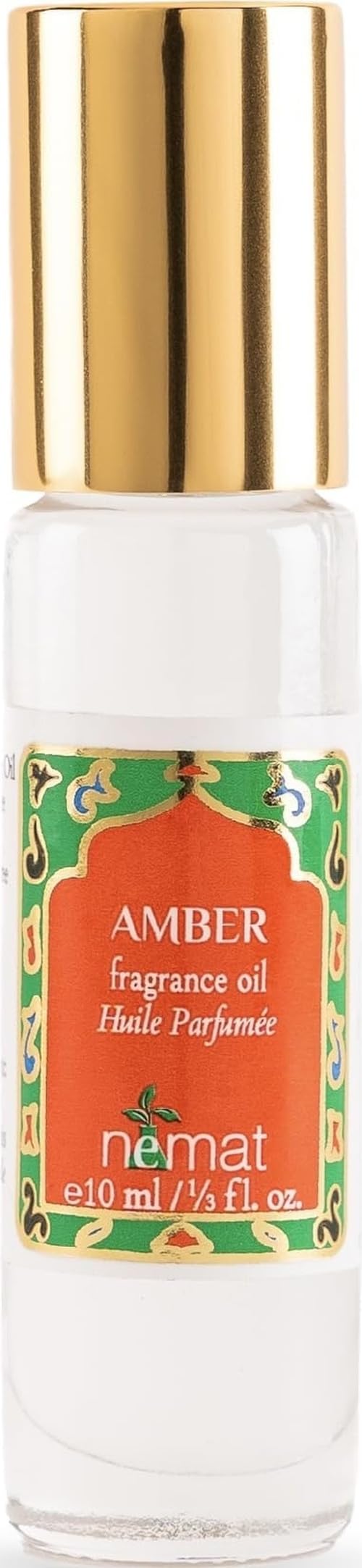 Nemat Amber Perfume Oil Roll-On, 10 ml - Product Imagery