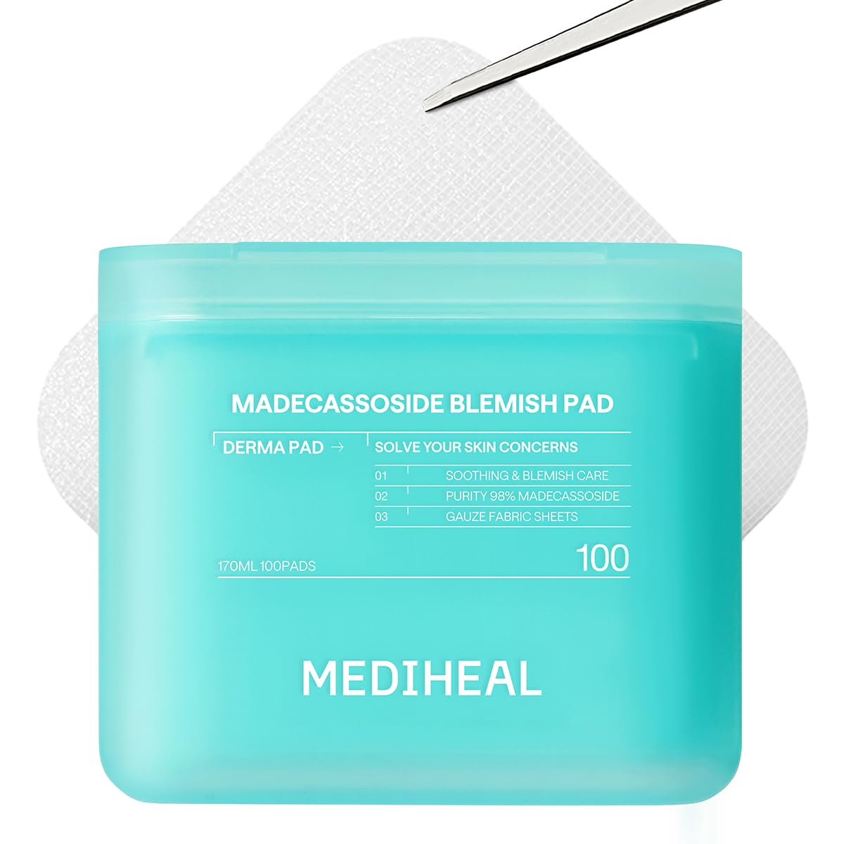 MEDIHEAL Madecassoside Blemish Care Toner Pad - MEDIHEAL Official Imagery - 2