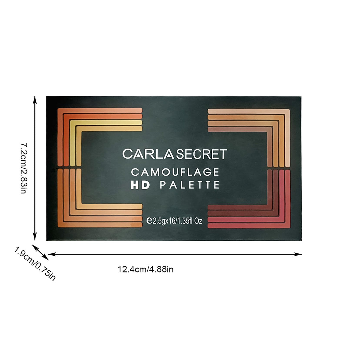 RoseFlower 16 Colors Makeup Palette Full Size Includes Face - RoseFlower Official Imagery - 7