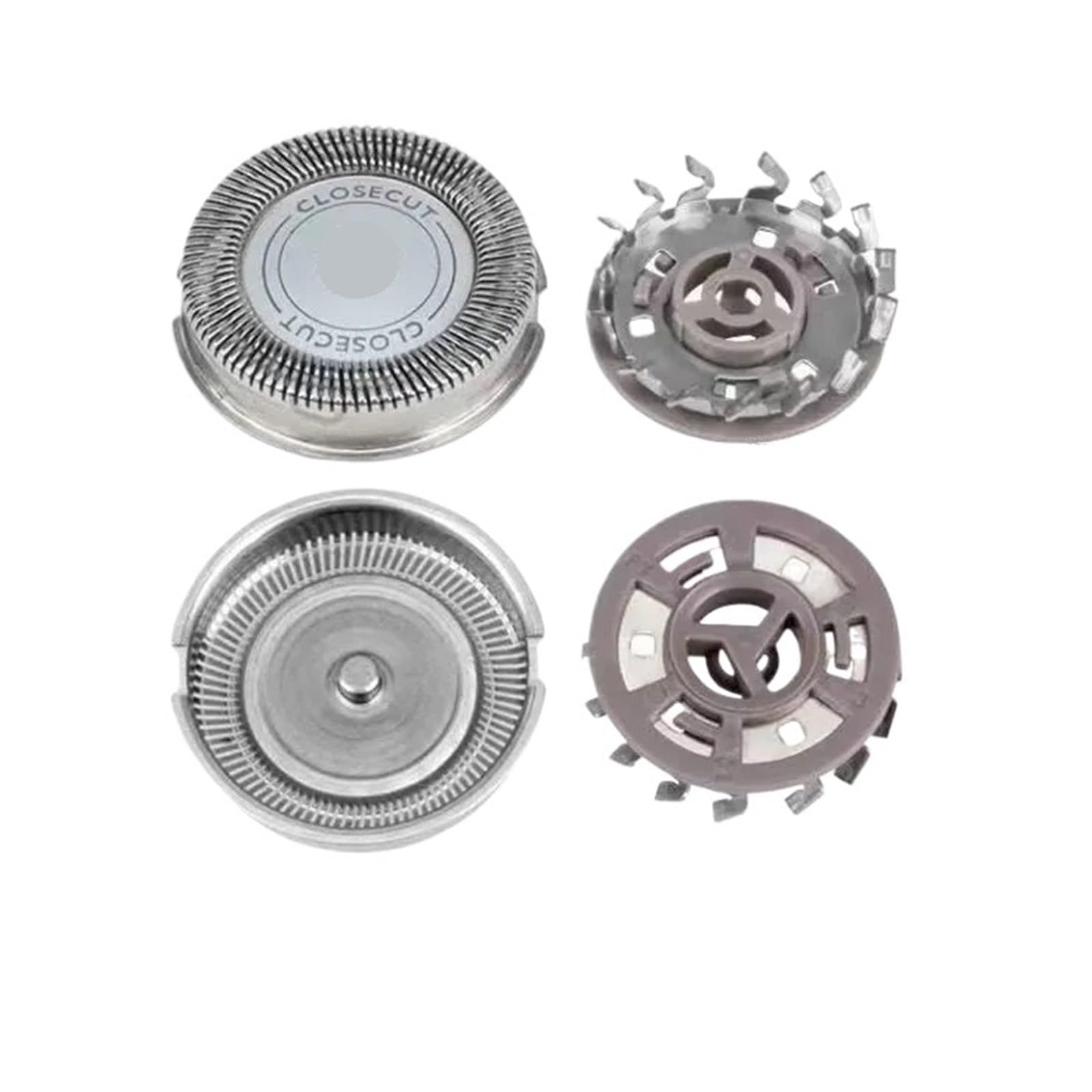 Razor Blade Head Compatible with Philips Compatible with Norelco HQ6610 HQ6853 HQ5625 HQ6640 HQ6854 HQ6855 3pcs Replacement Shaver Head Razor