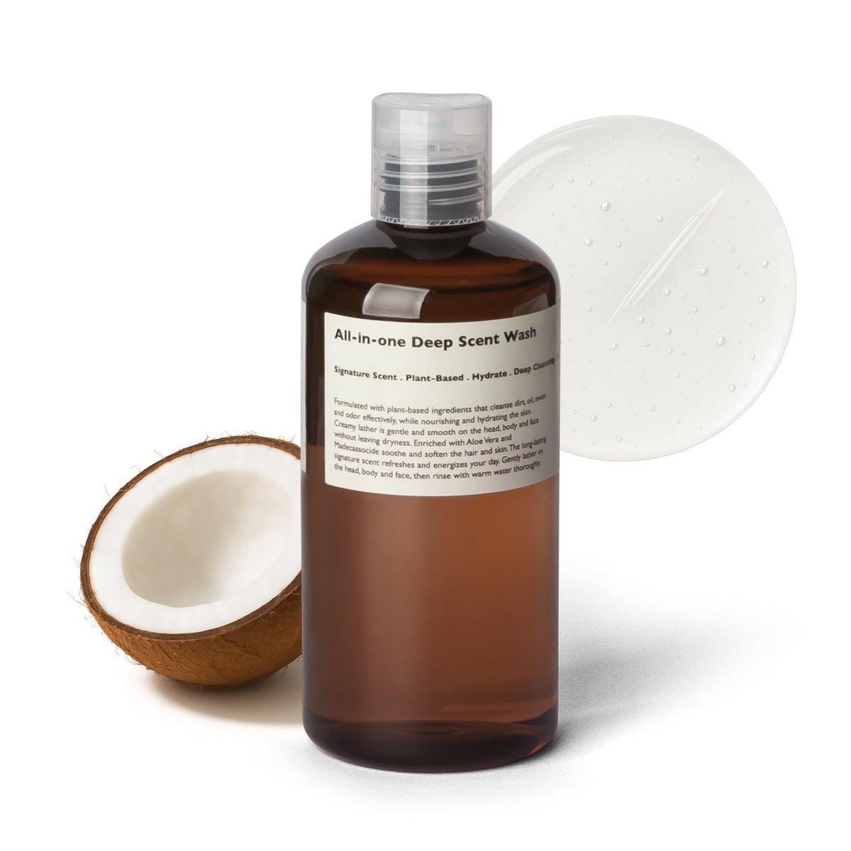 Lazy Society All in One Deep Scent Wash for Men 10 14 fl oz - Lazy Society Official Imagery - 2