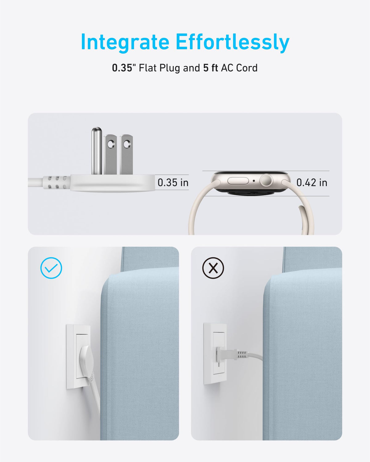 Anker Desktop Charger 9 in 1 Power Strip with 300J Surge - Anker Official Imagery - 6