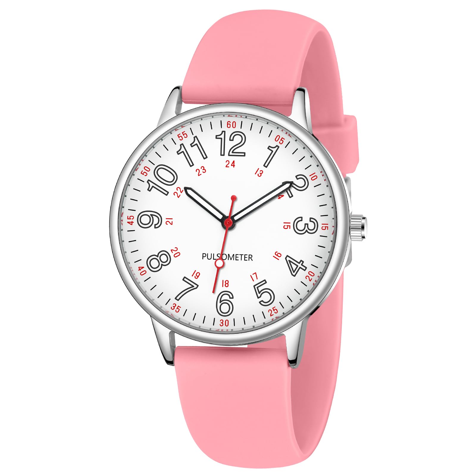 TWOPTION Waterproof Nurse Watch for Medical Professionals,Doctors Nurs - View 7