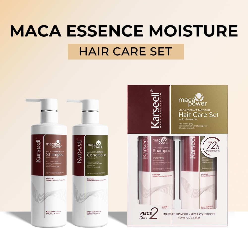 Karseell Collagen Hair Treatment Shampoo and Conditioner Set - Karseell Official Imagery - 3