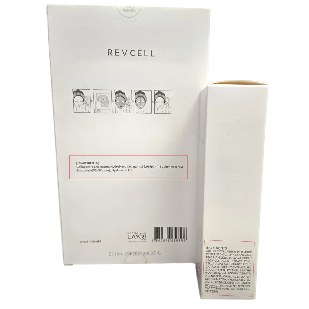 Revcell Intensive Vita Collagen Duo Activfilm Ampoule Mist - KPRODUCT4U Official Imagery - 8