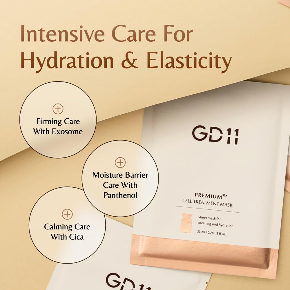Premium Rx Exosome Ampoule Mask, Exosome-Enriched Liposomal - GD11