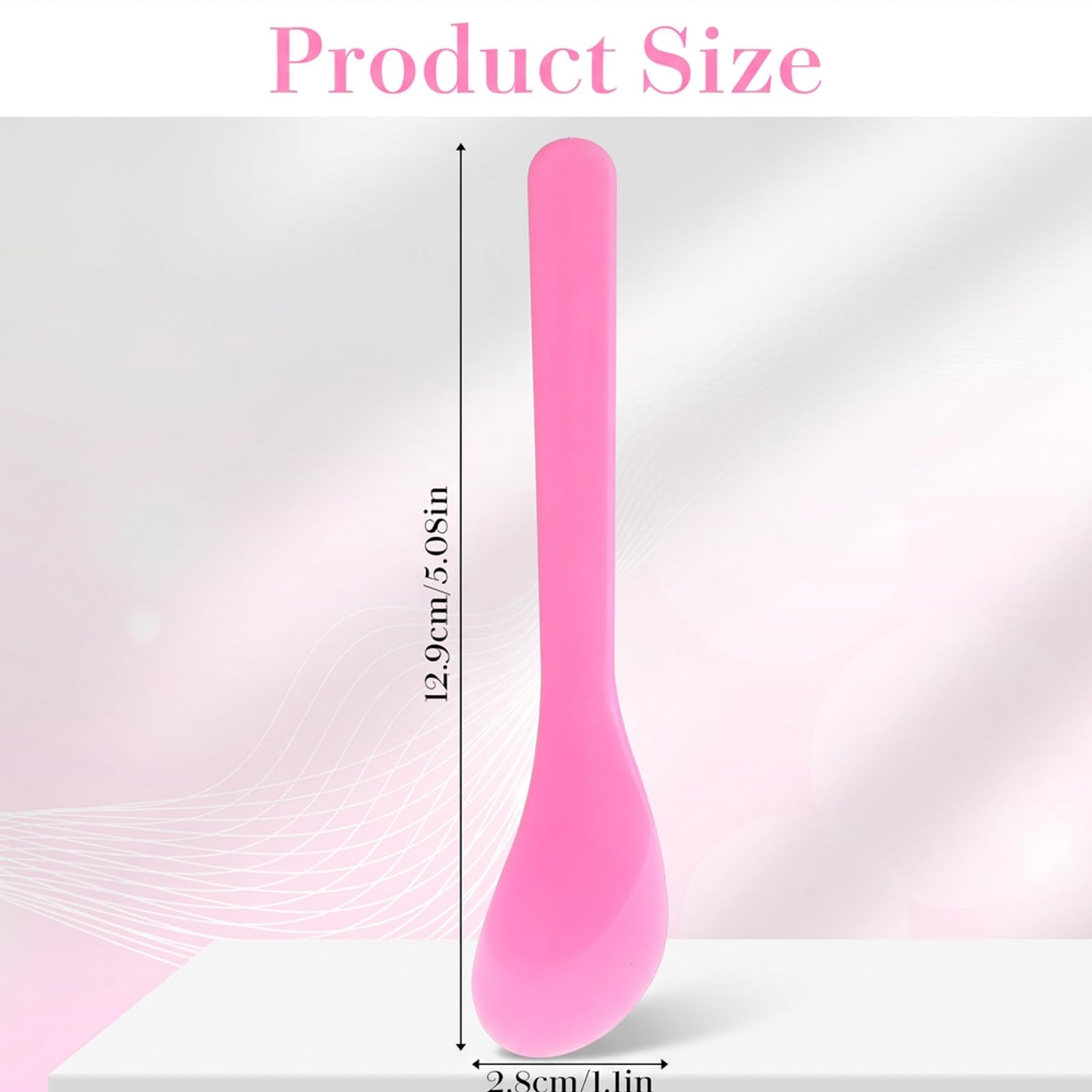 9Pcs Makeup Cosmetic Spatula Reusable Lotion Skincare Spatula - Fosaseua