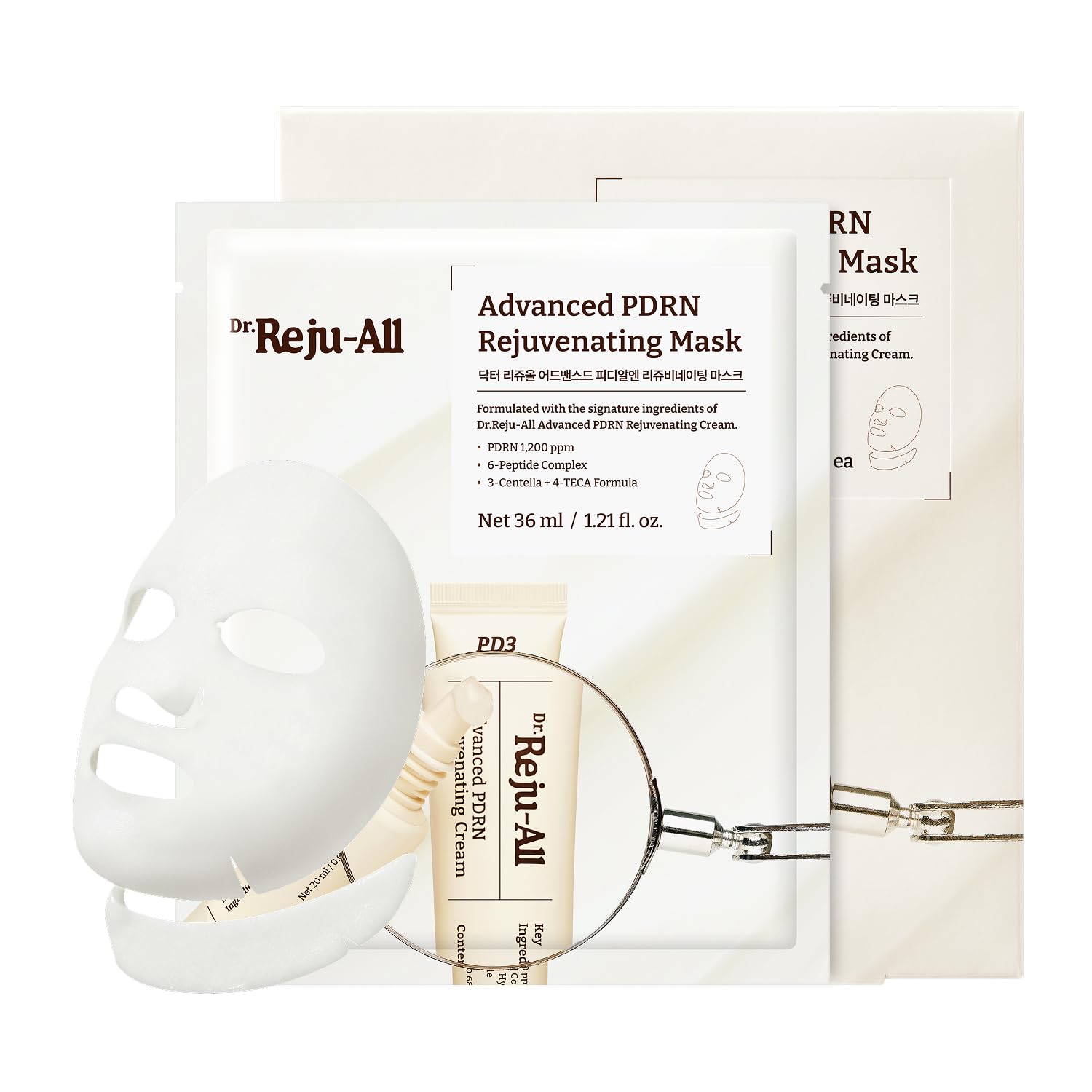 Dr.Reju-All Advanced PDRN Rejuvenating Mask (1.2 Fl Oz x 4EA) - Dr.Reju-All