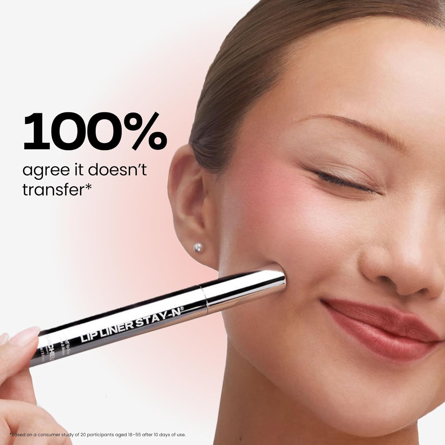 Sacheu Lip Liner STAY-N Peel Off Lip Stain, Longwear, p-INKED - View 5