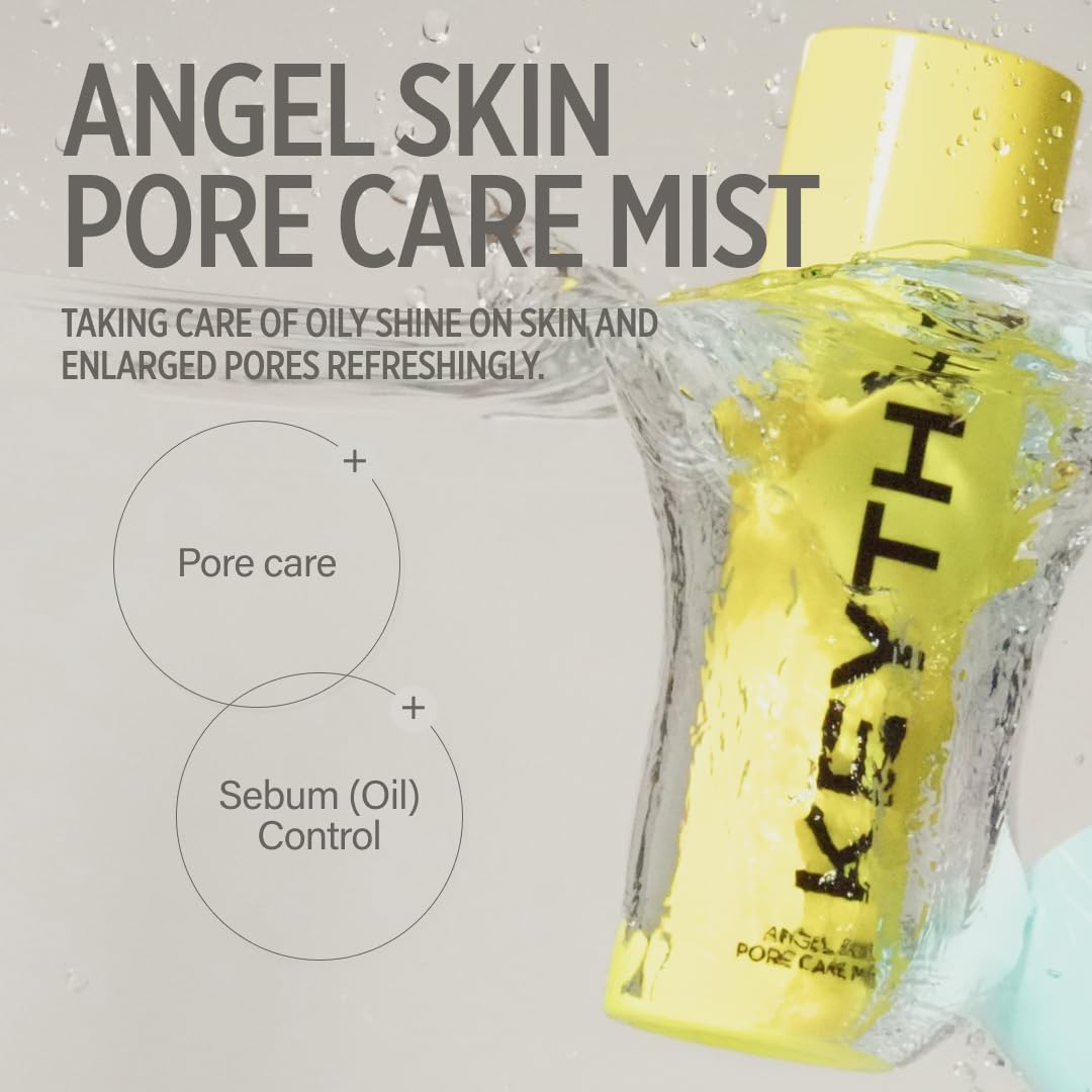 KEYTH ANGEL SKIN PORE CARE MIST Sebum Control Pore - KEYTH Official Imagery - 4