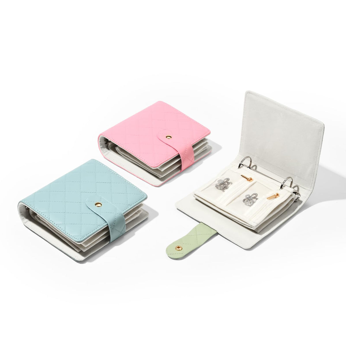 Oirlv Mini Travel Jewelry Organizer Pink - Oirlv Official Imagery - 6