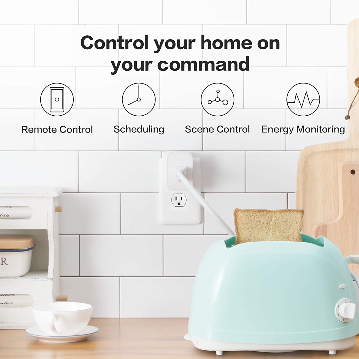 Aqara Zigbee Smart Plug with Energy Monitoring, Overload Protecti - Aqara Official Product View 5