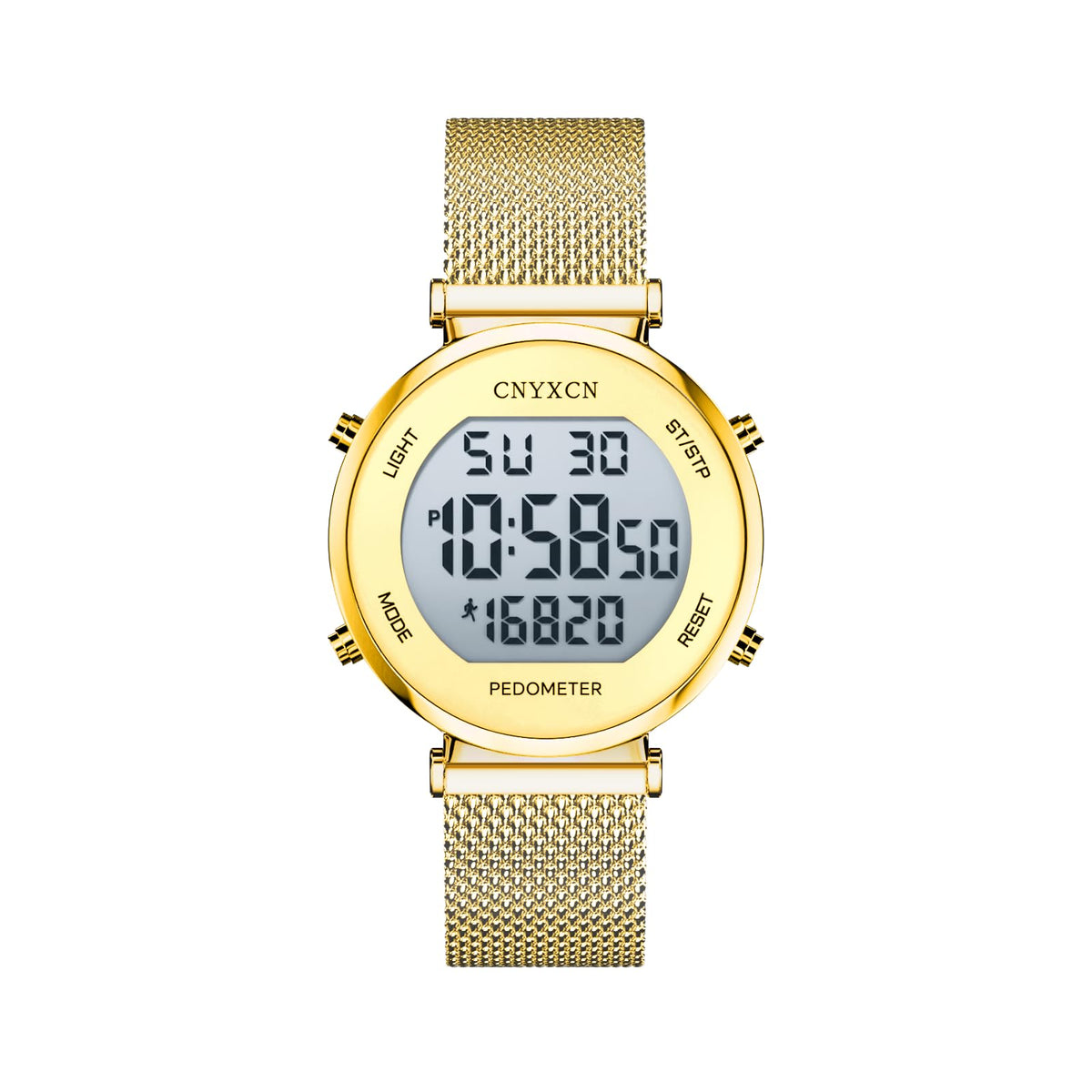 CNYXCN Waterproof Sports Digital Watch Pedometer Watch Step - CNYXCN Official Imagery - 3