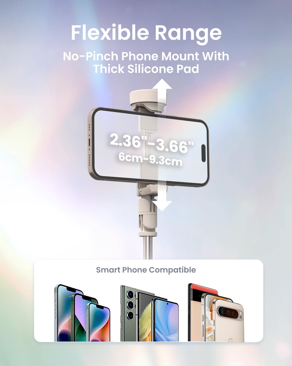 KraftGeek JustTap Phone Tripod for iPhone Auto Open Selfie - KraftGeek Official Imagery - 8