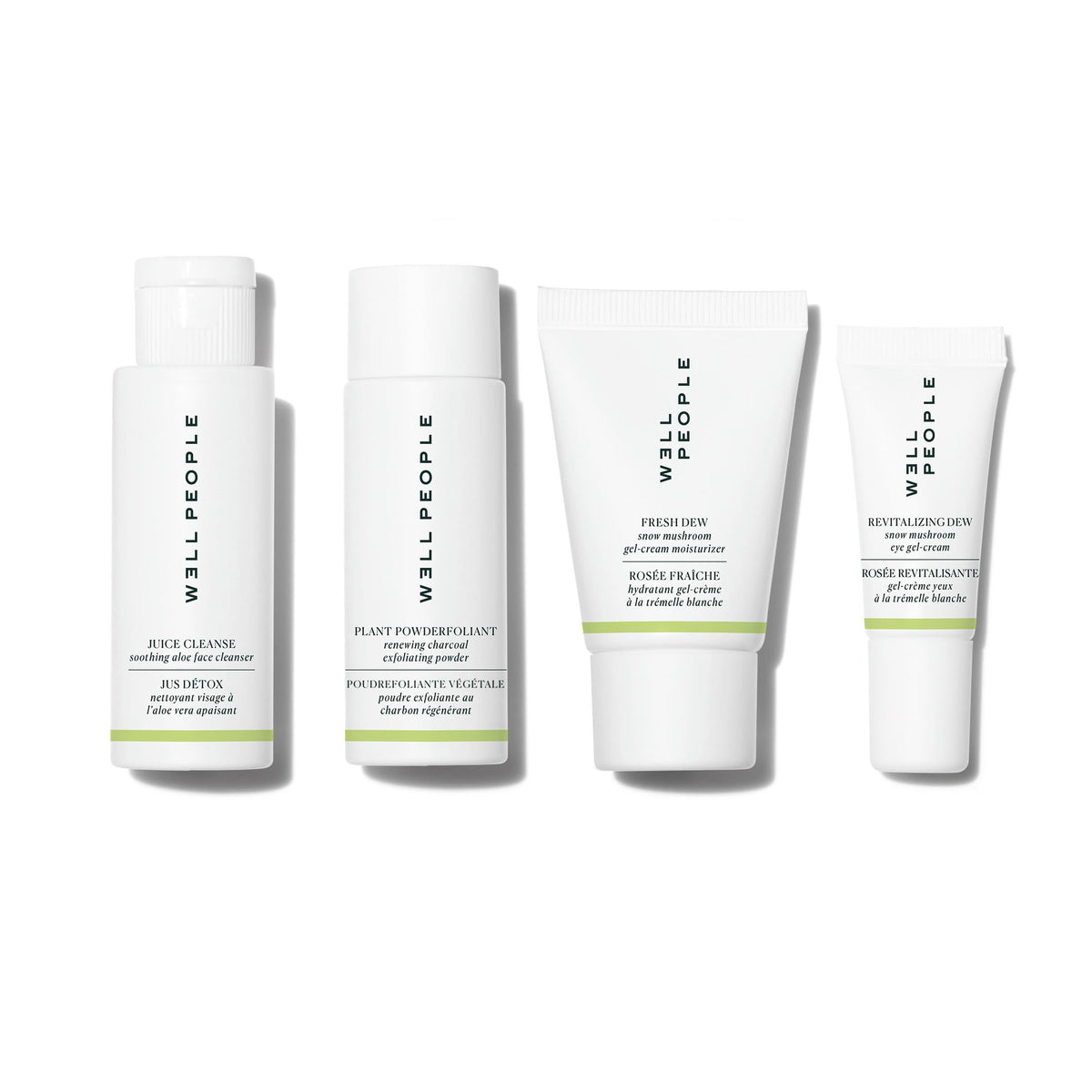 Well People Plant Power Skincare Starter Mini Set - Well People Official Imagery - 2
