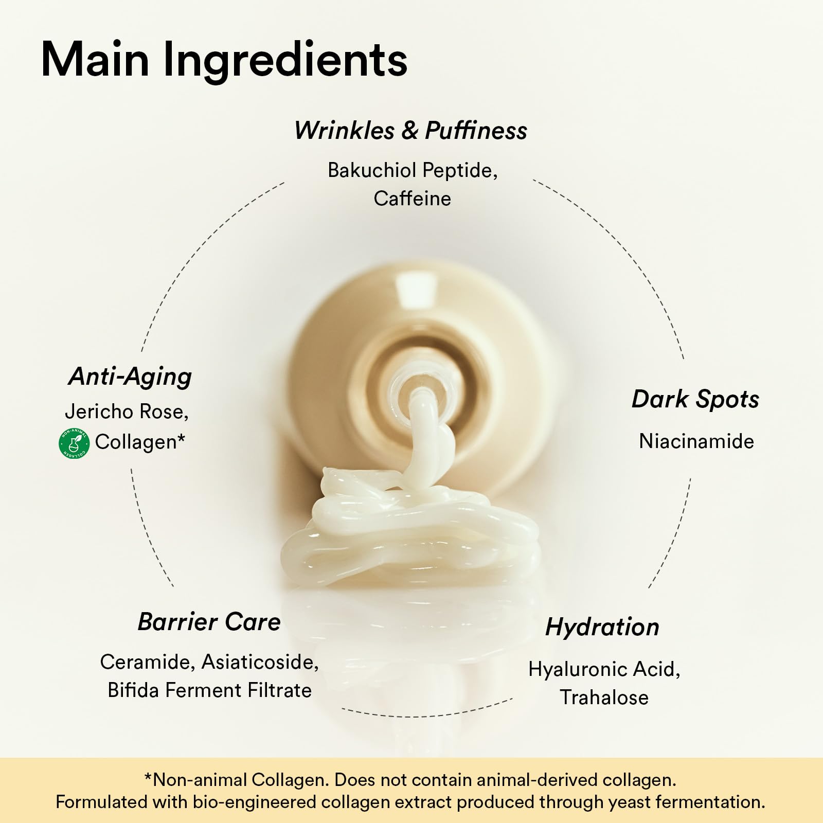 Abib Non animal Collagen Eye Cream Jericho Rose Tube 1 01 fl - Abib Official Product Imagery - 8