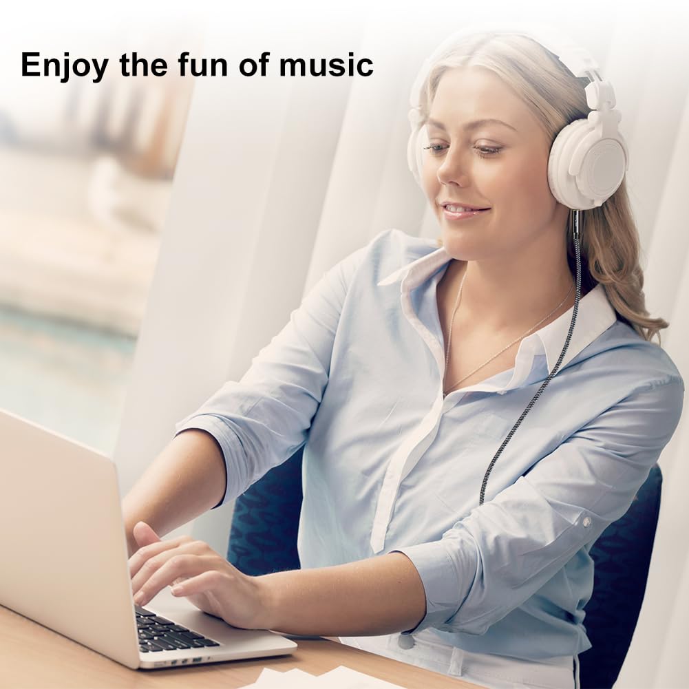Yeung Qee Aux Cord 10ft, 3.5mm Aux Cable - Nylon Braided Audio Ca by Yeung Qee - Angle View 8