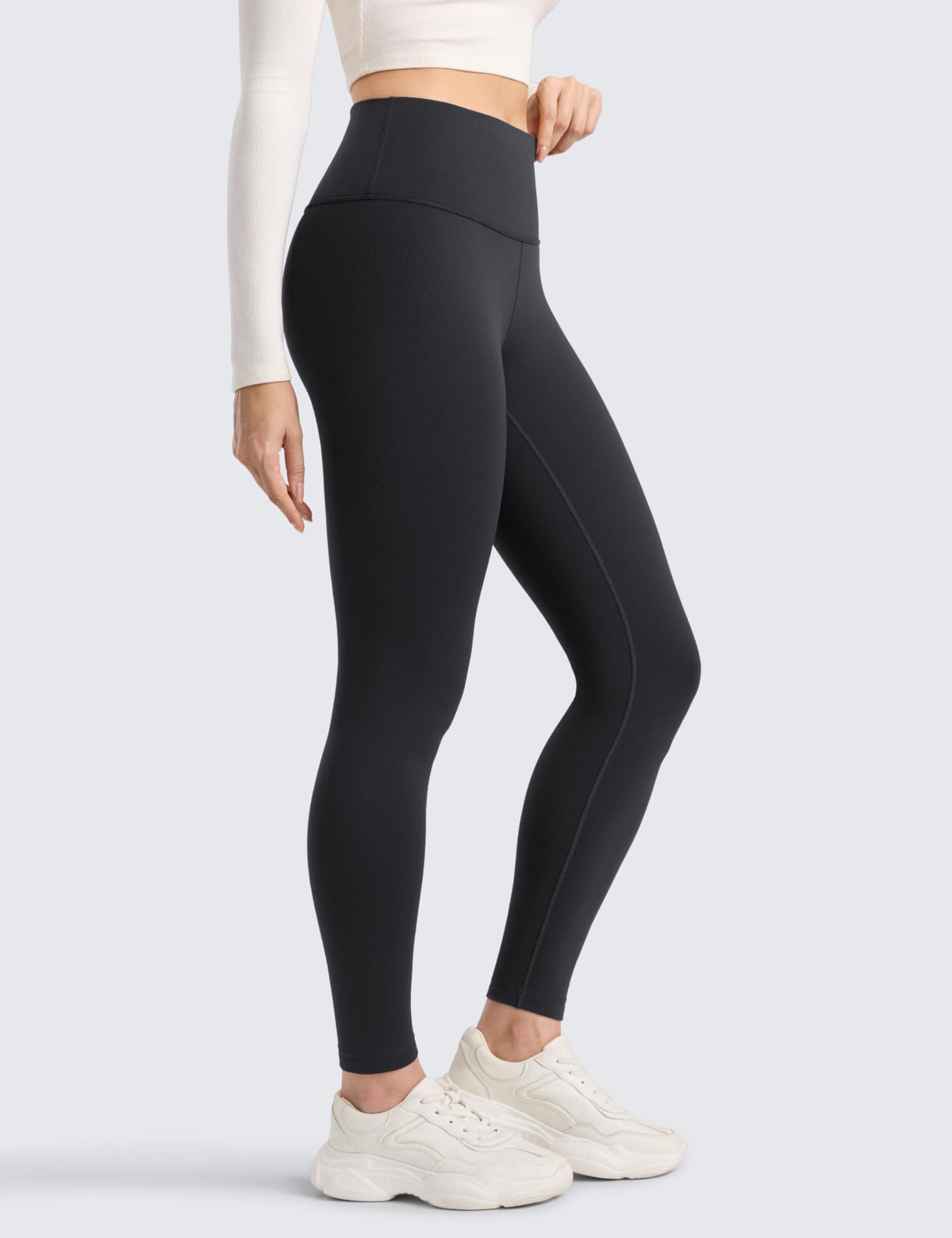 CRZ YOGA Matte Fleece Lined Leggings 28 - CRZ YOGA Official Imagery - 6