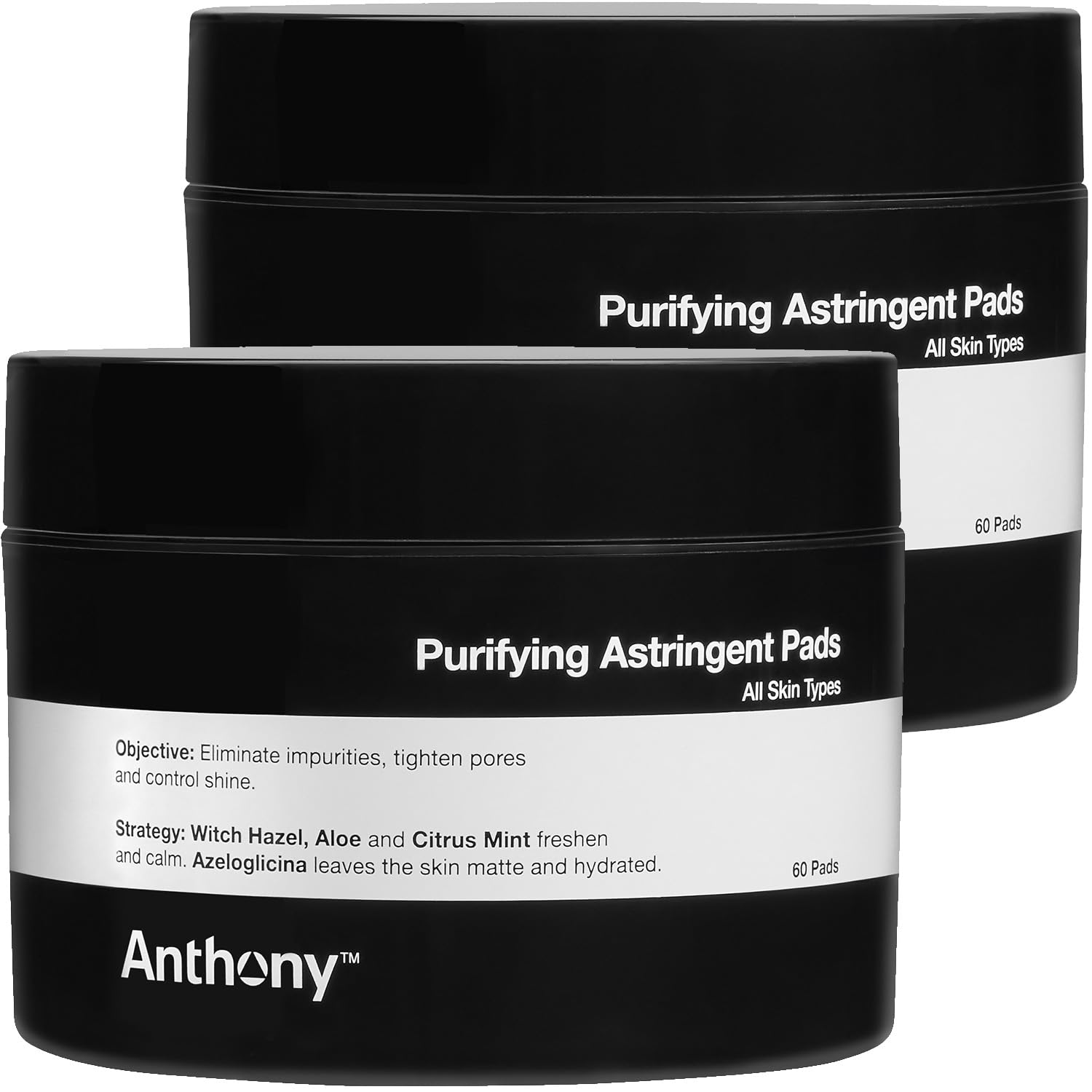 Anthony Witch Hazel Pads Pore Cleaner, 60 Count - Anthony Official Product View 8