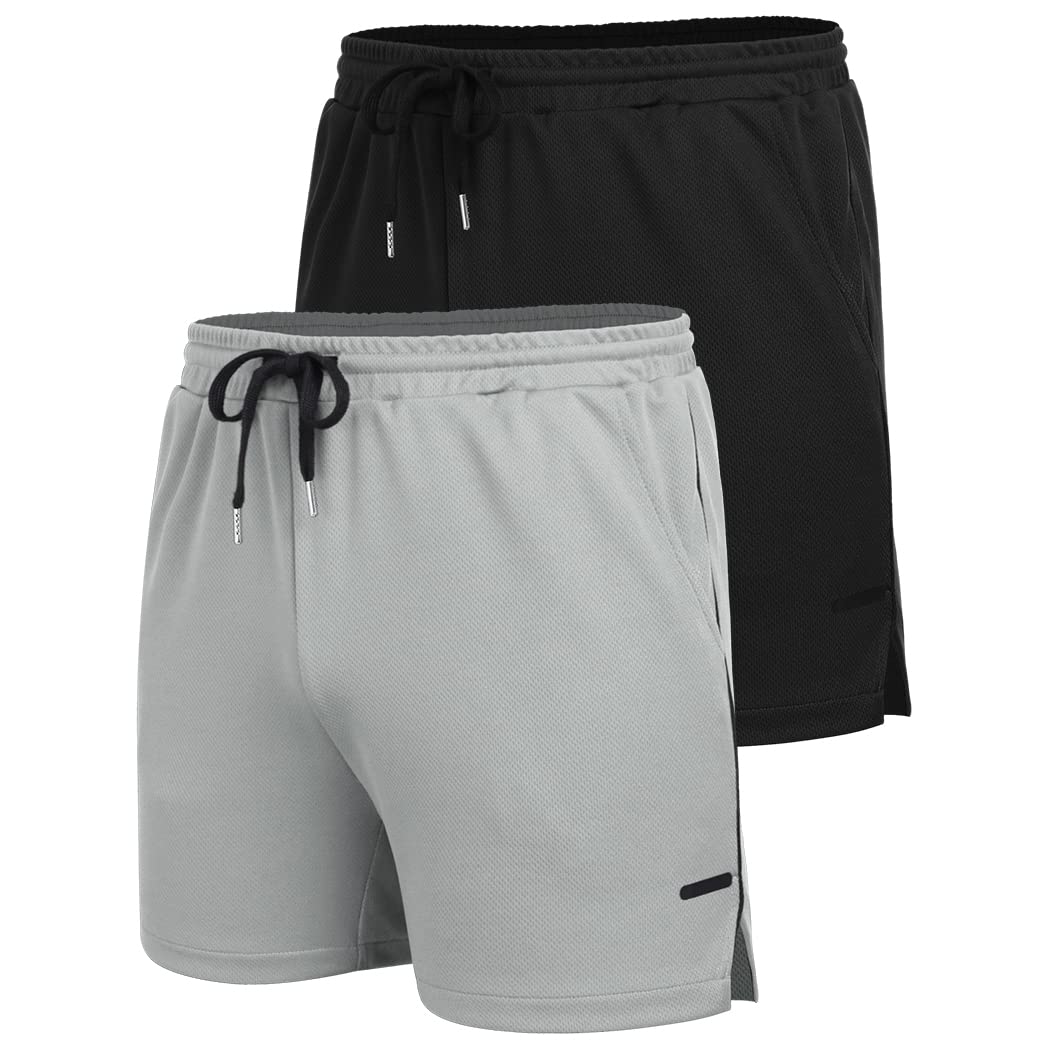 COOFANDY Men s 2 Pack Gym Workout Shorts Athletic 5 Inch - COOFANDY Official Imagery - 5