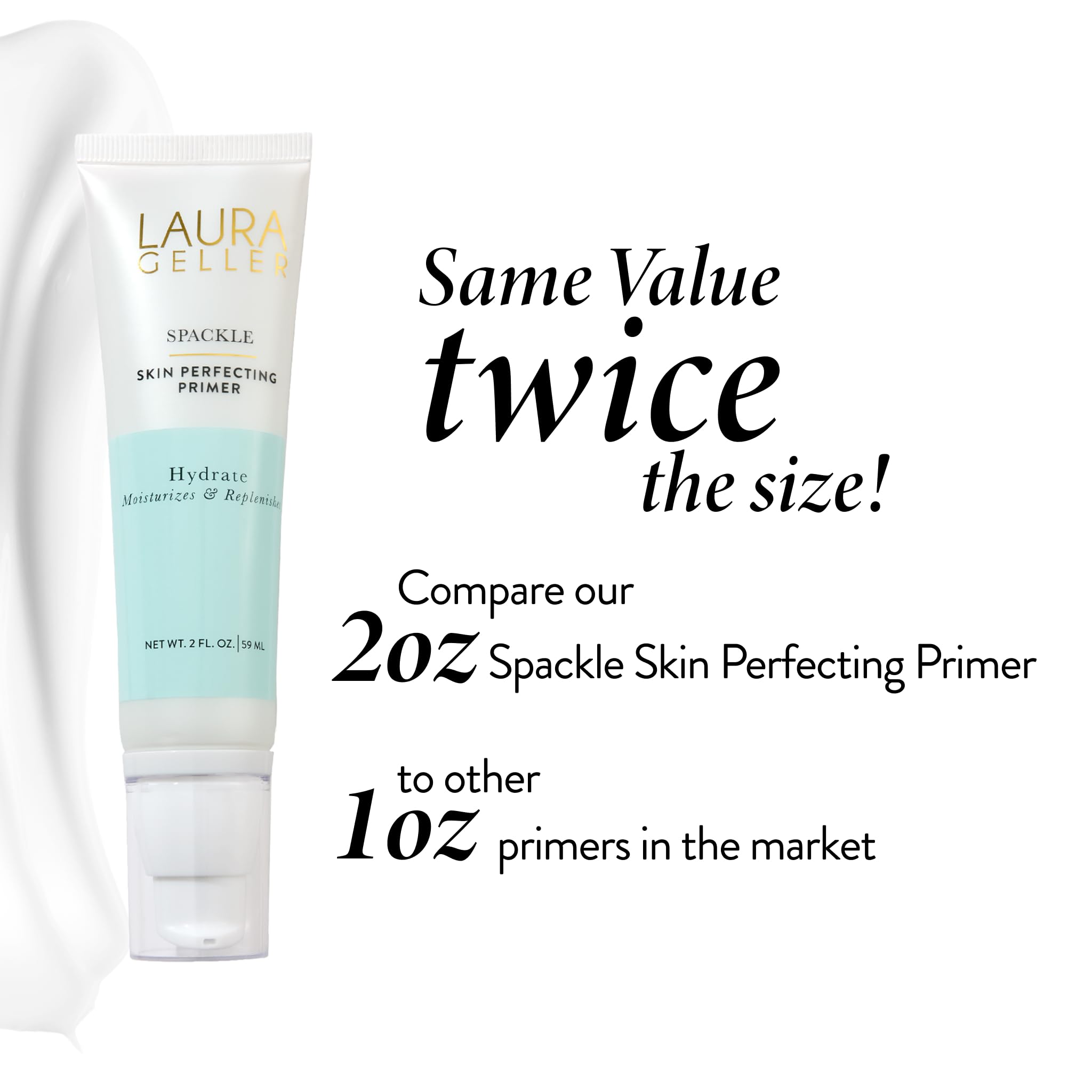 LAURA GELLER Spackle Makeup Primer Hydrate 2 Fl Oz