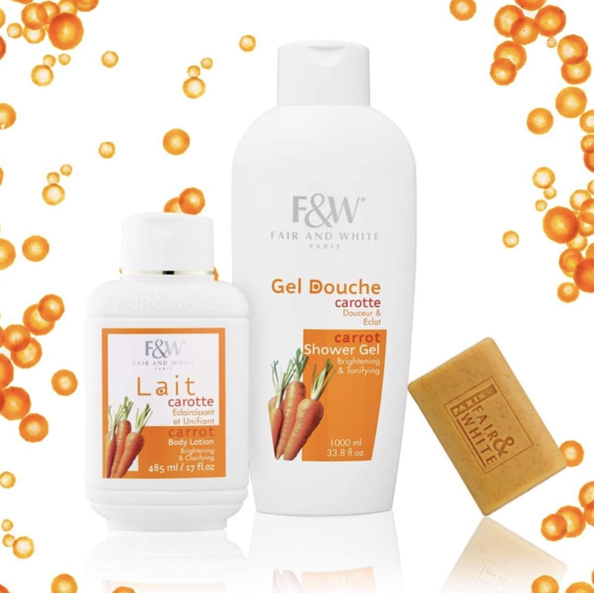 FAIR & WHITE Original Exfoliating Soap - Repairing & Nourishing & 200g with Car - FAIR & WHITE Official Product View 6