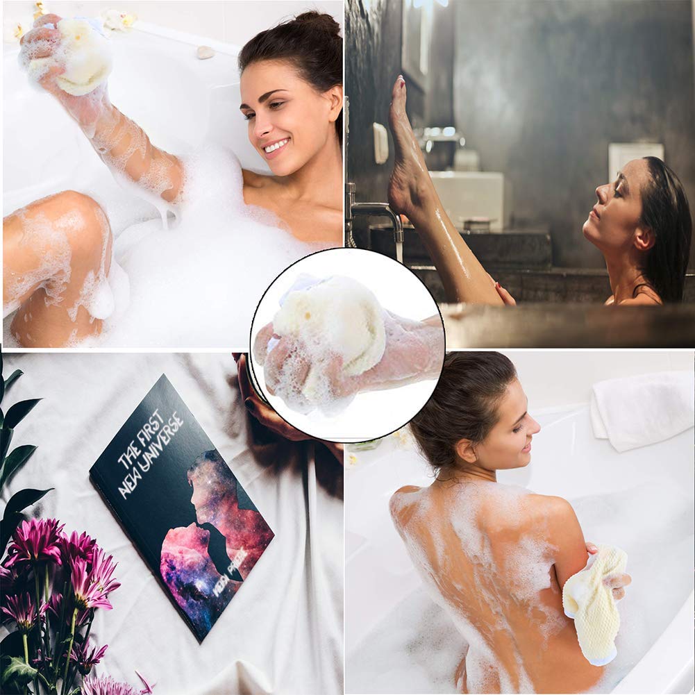Mofuiry Exfoliating Face Body Wash Cloth Towel, Soft - Weave Scrub Towel Beauty - Mofuiry Official Product View 6