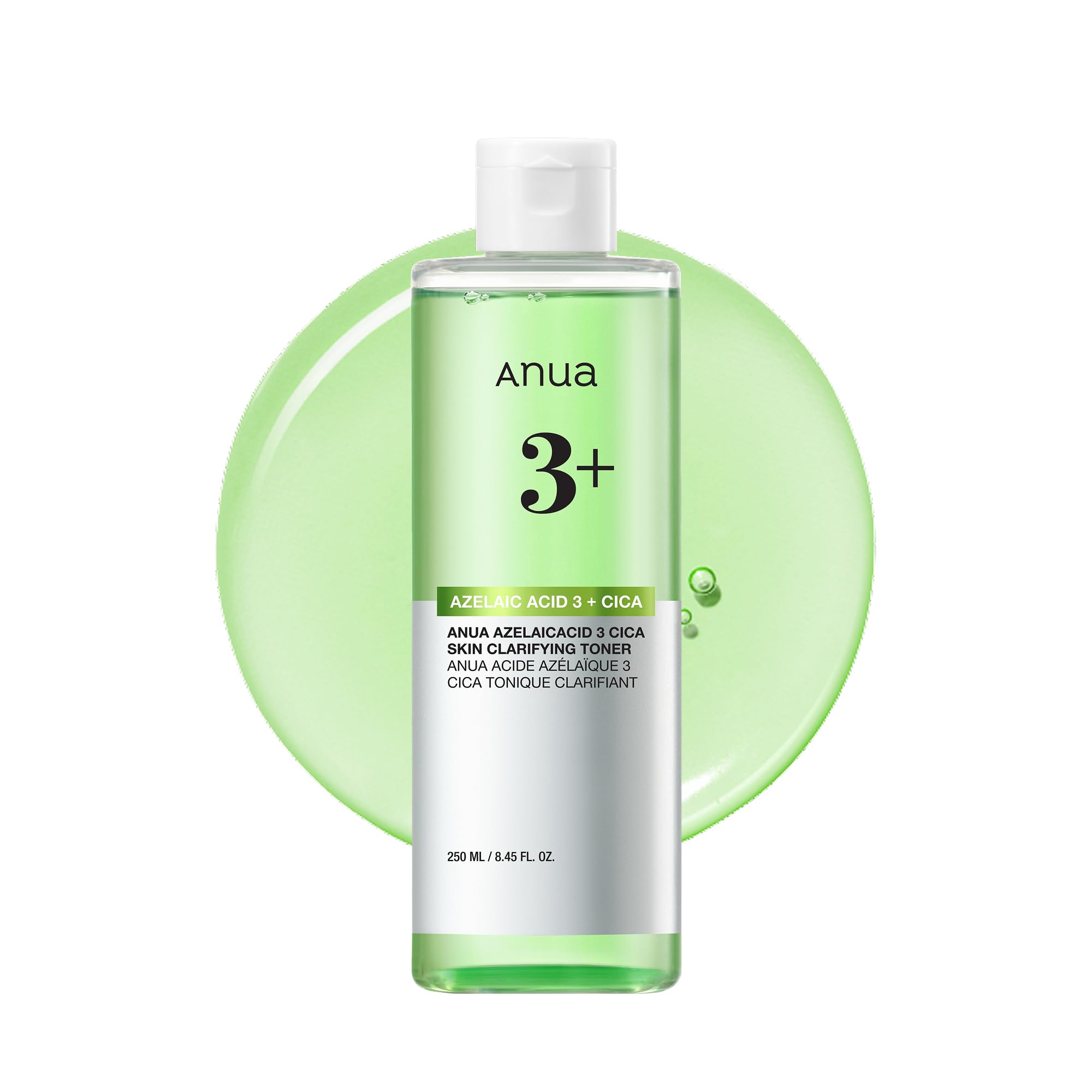 Anua Azelaic Acid 3 CICA Clarifying Toner, 8.45 fl.oz - ANUA
