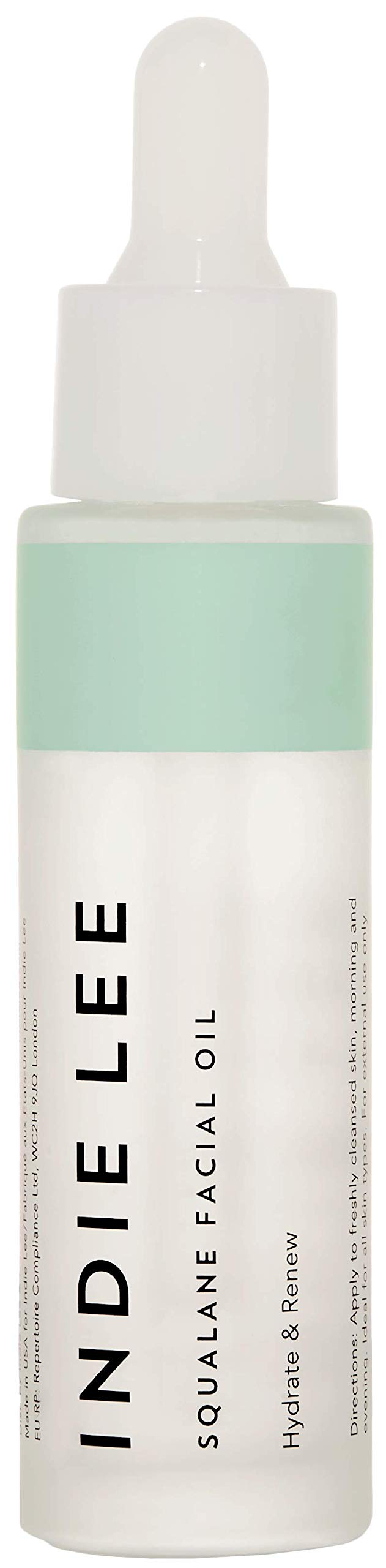 Indie Lee 100% Squalane Oil - Daily Face Oil & Hydrating - Product Imagery