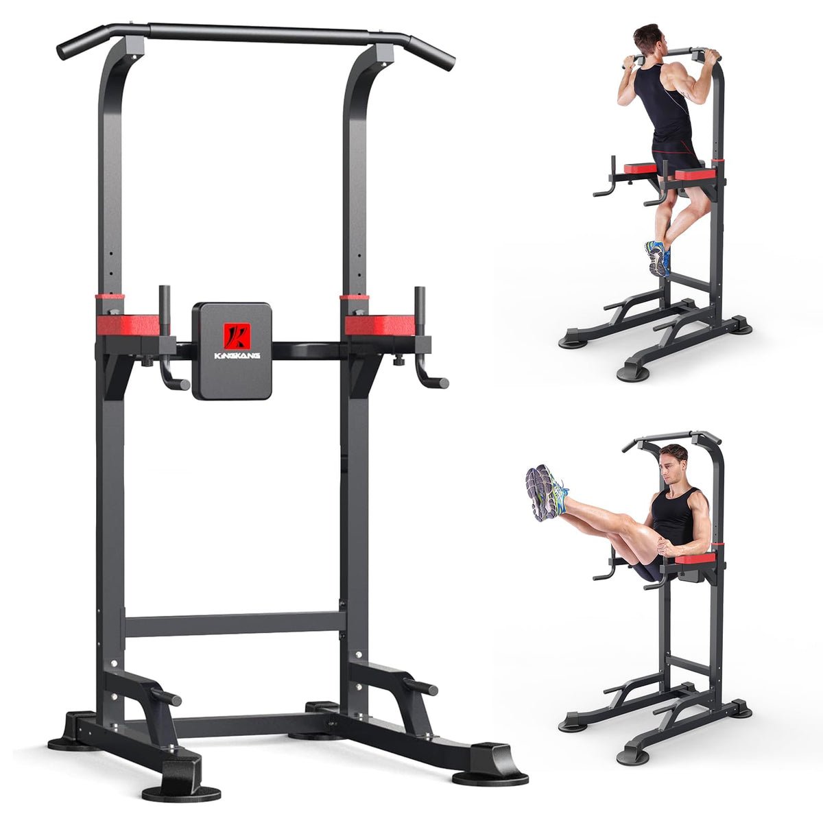Power Tower Dip Station Workout equipment Pull up Bar for - K KiNGKANG Official Imagery - 2