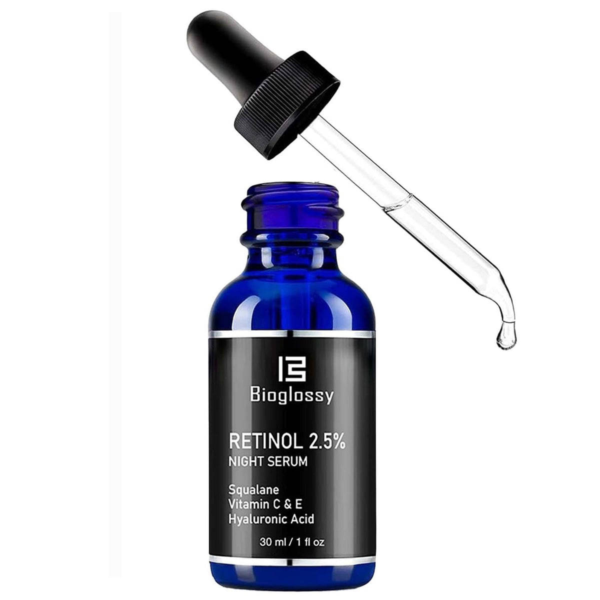 Retinol Serum for Face 2 5 Retinol Intense Night Serum with - Bioglossy Official Imagery - 2