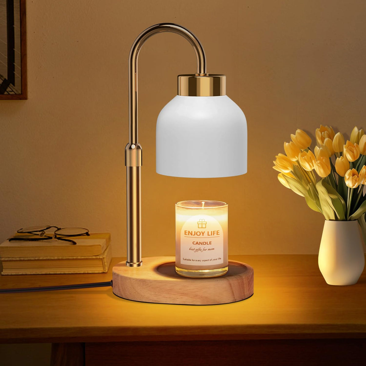 seenlast Candle Warmer Lamp with Dimmer Adjustable Height 2 - seenlast Official Imagery - 8