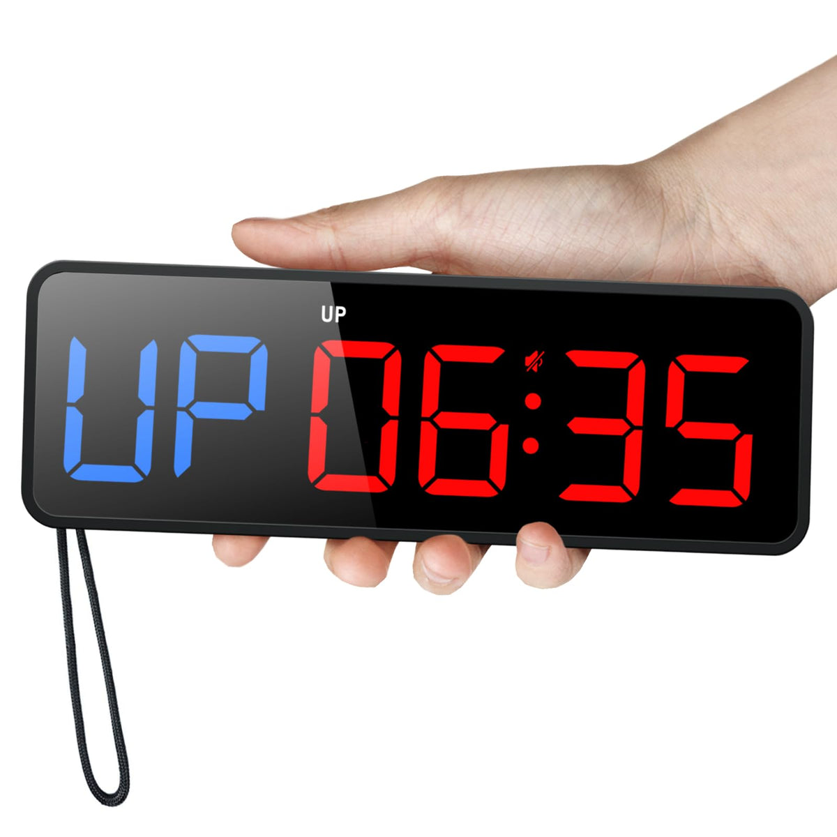 Portable Gym Timer Clock Fitness Digital Clock with Strong - Acedeck Official Imagery - 2