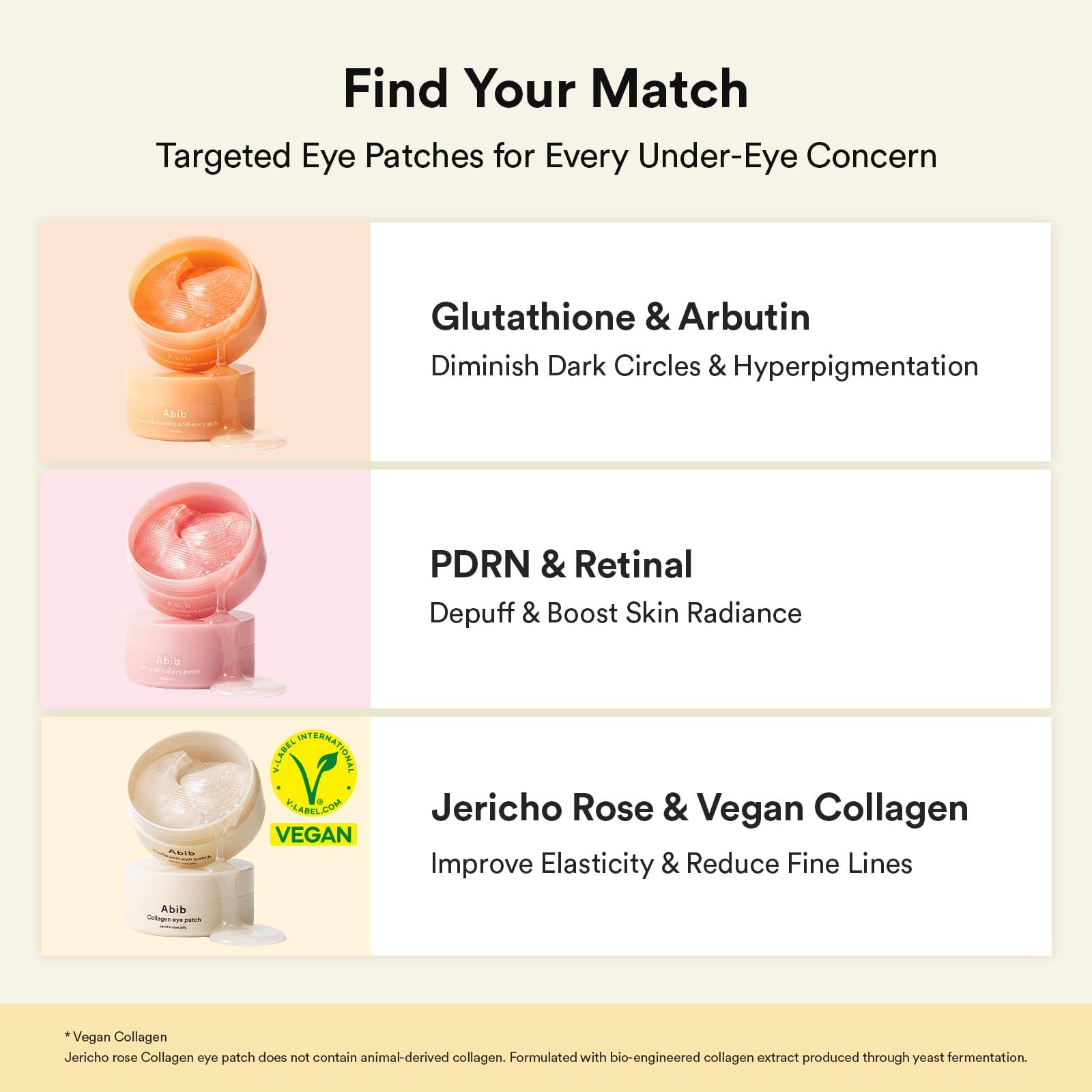 Abib PDRN Retinal Eye Patches for Rejuvenating & Puffy Eyes with Glow Jelly, Niacinamide, 60 Count, Korean Skin Care - Abib Official Product View 10
