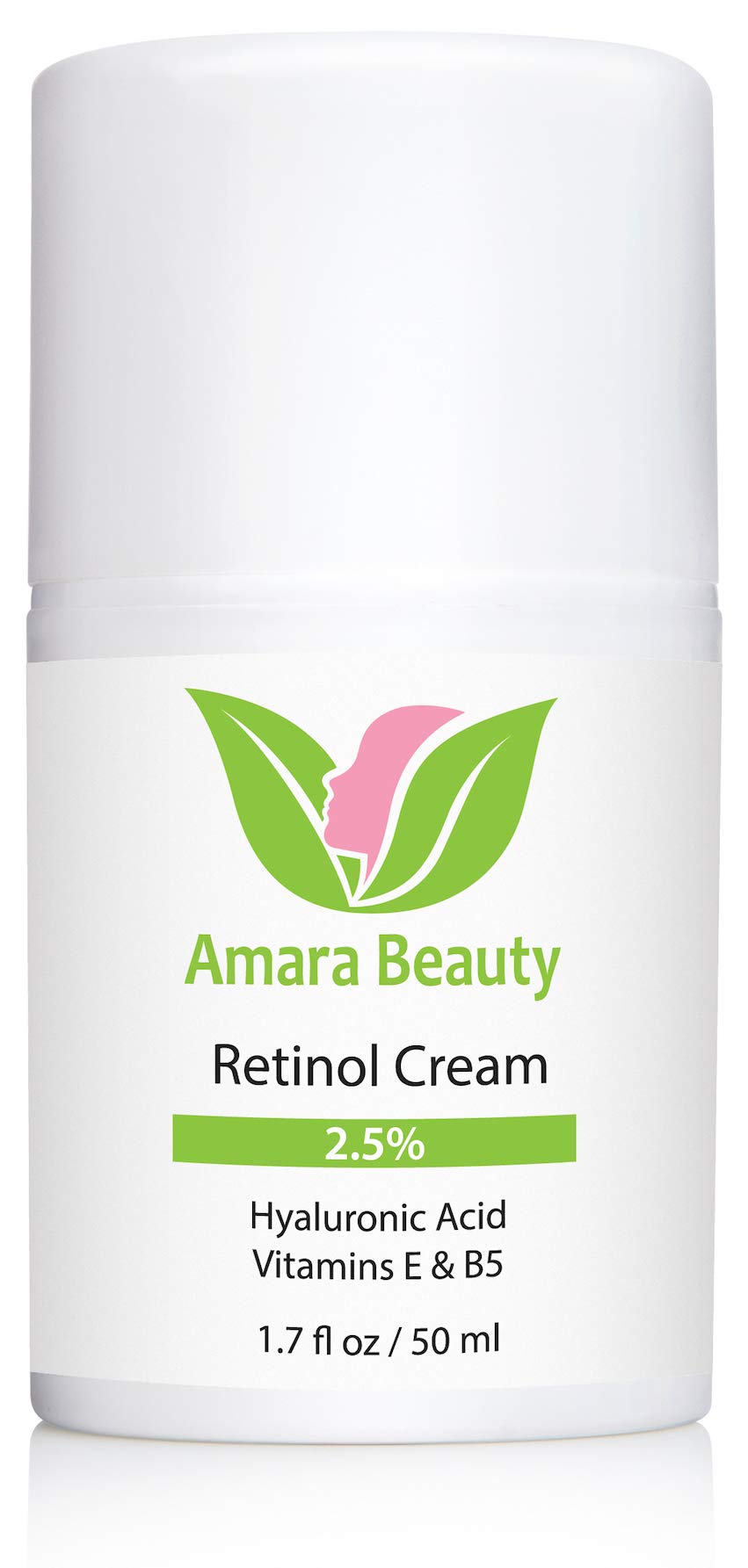 Retinol Cream for Face 2 5 with Hyaluronic Acid Vitamins E - Amara Beauty Official Imagery - 5